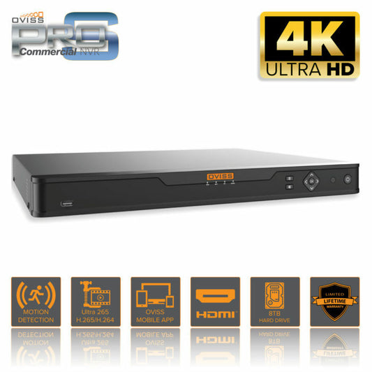 OVISS NVR 16 channel OVZ-NVR164K-8TB