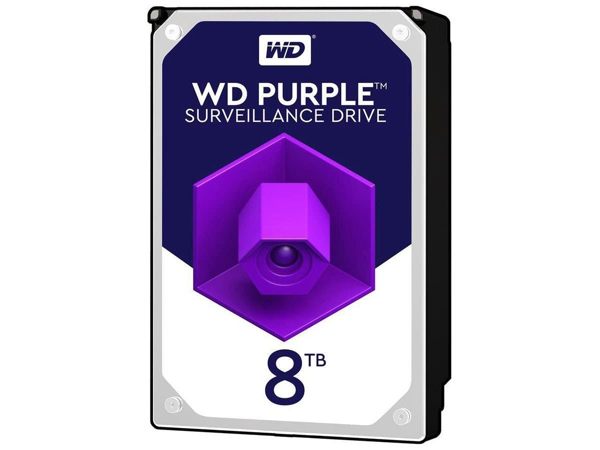 western digital 8tb storage drive for surveillance systems