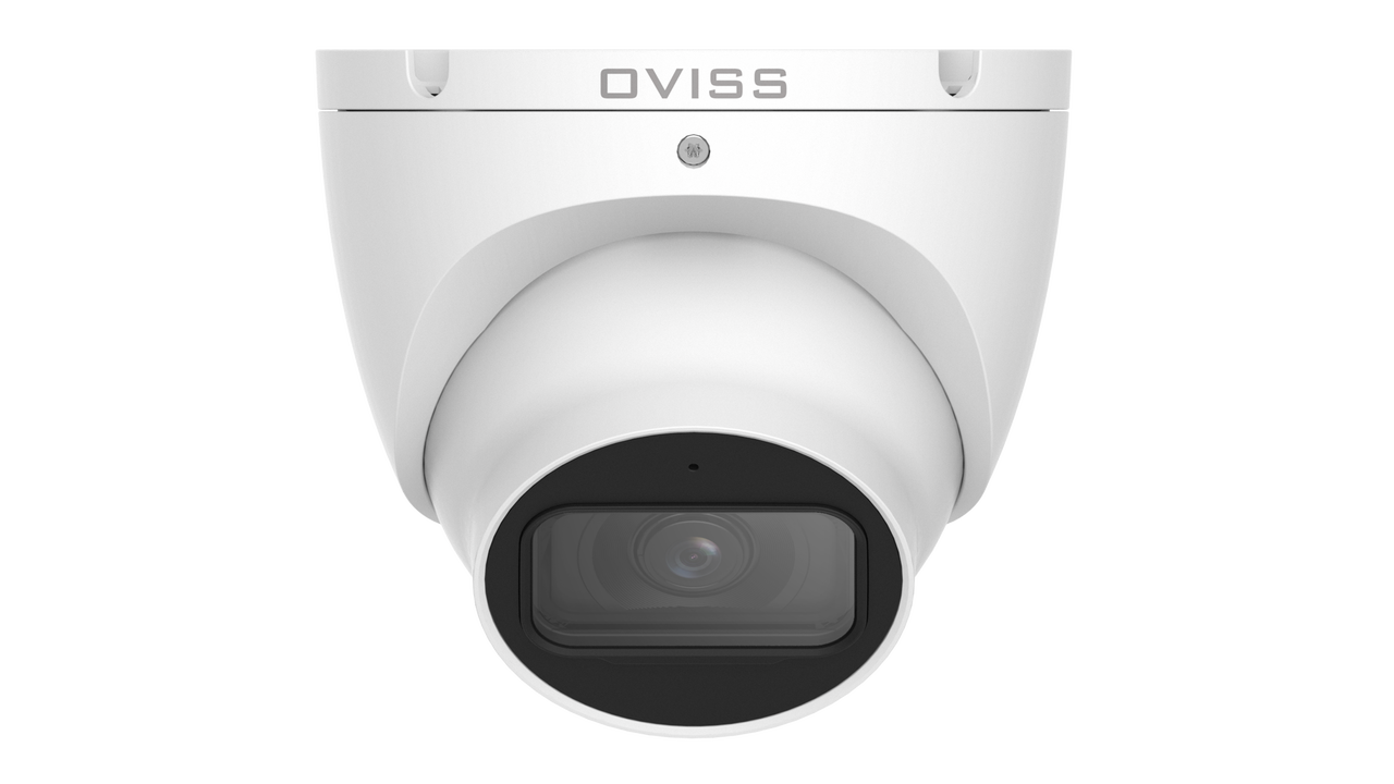 OVISS 2MP - 2.8mm with Built in Mic Wide View Turret Commercial HD Camera  OVA-MB2MP-28XA Support TVI, CVI, AHD & Analog signals